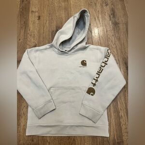 Carhartt Hoodie Kids Cream/Ivory Medium (10-12)